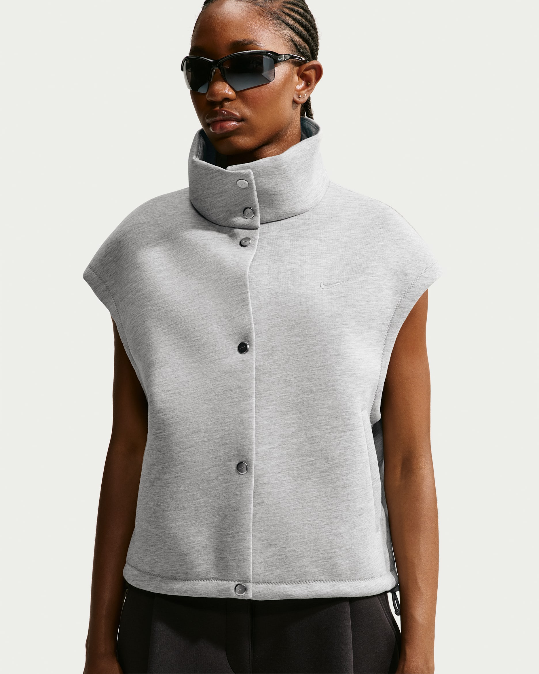 Nike Pre-Game Fleece Women's Loose Gilet. Nike SK